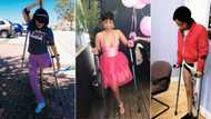 Woman welcomes 1st child after losing leg in horrific accident: “He’s my motivation”