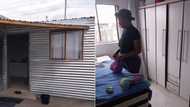 Woman posts 4 pics of spacious shack, which earned her praise from South Africans, Facebook users compliment her taste