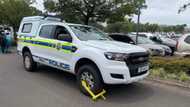 SA unsure about police car being clamped as insane pic goes viral: 'Nobody is exempt'