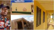 Man takes action instead of complaining and paints dilapidated government school