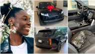 Gorgeous mom shows off powerful 2023 Range Rover she got as push gift; peeps gush over photos