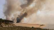 Fire and destruction at Europe's biggest sand dune