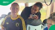 "Only Politics Divides Us":Learner belts out Sjava for her football team in video