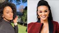 Pearl Thusi silences favouritism accusations from trolls by sharing an adorable snap of adopted daughter Okuhle