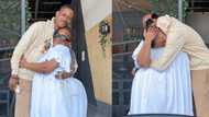 Enchanting couple wow Mzansi with their love: "That embrace is everything"