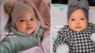 Baby girl joins trendy Betha Kick dance challenge while laying down: "Bundle of joy understood the assignment"
