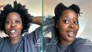 Woman transforms 4c afro with relaxer after 6 years of being natural