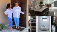 Beautiful influencer surprises mum with furnished 3 bedroom house with walk in closet