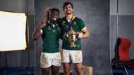 Siya Kolisi jokingly calls Eben Eztebeth 'Elizabedi' as he explains his new hairdo in TikTok video