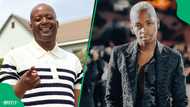 Father-son duo TK Nciza and Ciza dance to his hit song 'Isaka (6 AM)' in London