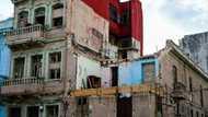 In Cuba: sleeping fully clothed in case of building collapse