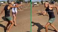 2 White men dance in Limpopo rural areas to upbeat music, SA loves it: "We are happy souls"