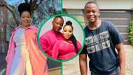 Grandfather Musa Mseleku introduces Singabakho Mpumelelo and Tirelo's son with 1st cute look photo