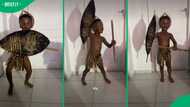 “Get this him on TV”: Mzansi adores young boy’s 'Shaka iLembe' reenactment video on Instagram