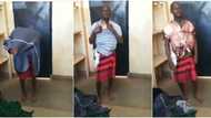 Thief straps stolen meat to his body like a bullet proof vest, video goes viral