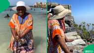 A 90-year-old gogo experienced her first boat ride in Cape Town and moved South Africans