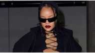 Maternity fashion: Expectant mum Rihanna steps out in another baby bump-bearing ensemble