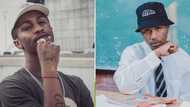 Emtee responds bluntly to troll who accused the rapper of recycling his lyrics on social media