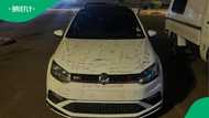 A video showed a man battling permanent marker on his Volkswagen GTI, with netizens offering advice