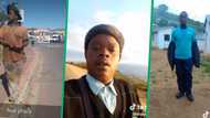 Man who used to be a phara celebrates landing job at Checkers and building home in video, Mzansi inspired