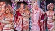 Beautiful photos as lady ties knot with her Oyinbo lover, social media reacts