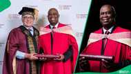 "A visionary leader": Stellenbosch University awards honorary doctorate to science advocate