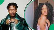 Nasty C's baby mama Sammie Heavensshares sweet video with their son Oliver, SA reacts: "He is cute"