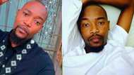 Moshe Ndiki mourns the loss of his puppy with a sweet social media post: "Hope the other side treats you well"