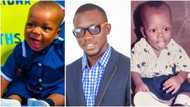 Photos showing resemblance between father and son at 6 months go viral