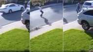 Robbery goes wrong, video shows thug beaten and begging for mercy