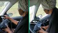 Video of gogo's impressive driving skills in VW Polo wows Mzansi people