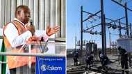 South Africans react as Eskom predicts loadshedding will continue until 2027: "Keep on defending Ramaphosa"