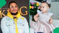 "So sad to watch": AKA sharing ice cream with baby Kairo Forbes in throwback video moves SA