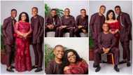 Adorable family pics go viral as couple celebrate 25th anniversary