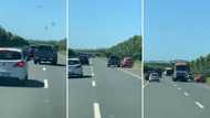 Mzansi shook over video of 3 reckless Johannesburg drivers: “What kind of driving is this?”