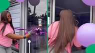 "Girls are winning": Woman celebrates her new salon and opens up for business, SA moved