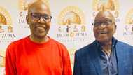 Dudu Zuma posts snap of her dad JZ who appears to be in high spirits