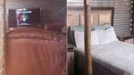 Woman's shack where she lives with 2 kids gets raving reviews, Mzansi shares tips to improve family's shelter