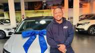 Super grateful: Mzansi man buys himself brand new whip, flexes online