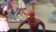 Dancing Spider-Man makes his way to national TV, Mzansi can't deal