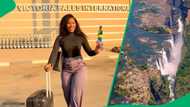 South African woman explores Victoria Falls on a budget in TikTok video