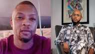 Mr Smeg offers Somizi's Mohale a shoulder to cry on, Mzansi can't deal