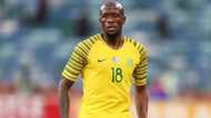 Sifiso Hlanti is not phased by being benched by Bafana coach Hugo Broos