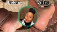 SA woman uses brick to soften cracked heels and decides to sell bricks in funny TikTok video