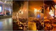 Commotion as fireworks disrupt couple's wedding, clip has people busting