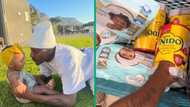 Diapers before beers: Grootman's baby shopping spree for daughter has fans gushing on TikTok