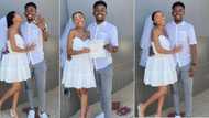 A new hubby shared sweet pics with his wife after signing marriage certificate, low key occasion with big love