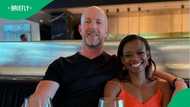 Matthew Booth and girlfriend Bongani Mthombeni serve couple goals, SA says: "Y’all lied about karma"