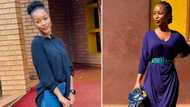 Beautiful teacher shares photo taken by one of her pupils, has Mzansi men ready to learn about love