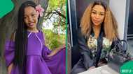DJ Zinhle moves SA to tears with her heartfelt birthday message for daughter Kairo Forbes